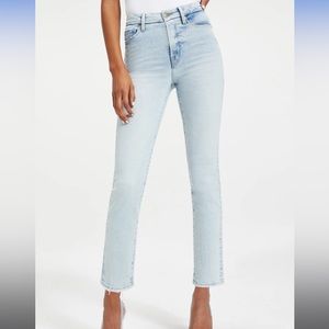 Good American GOOD CLASSIC NATURAL FRAY HEM